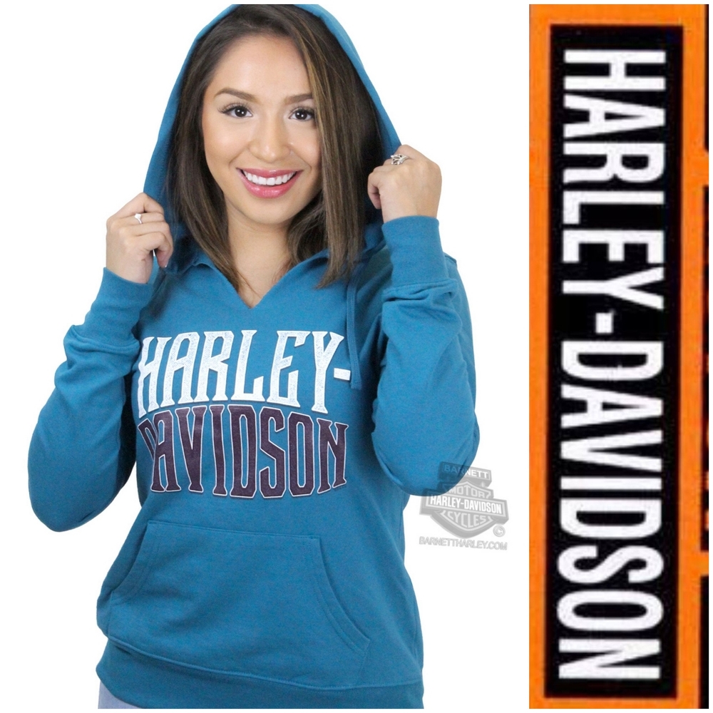 Harley-Davidson Blue Hoodie